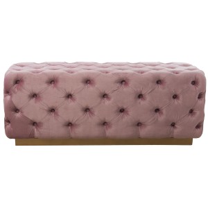 Banc de Pied de Lit Alexandra House Living Rose Bois 125 x 47 x 45 cm