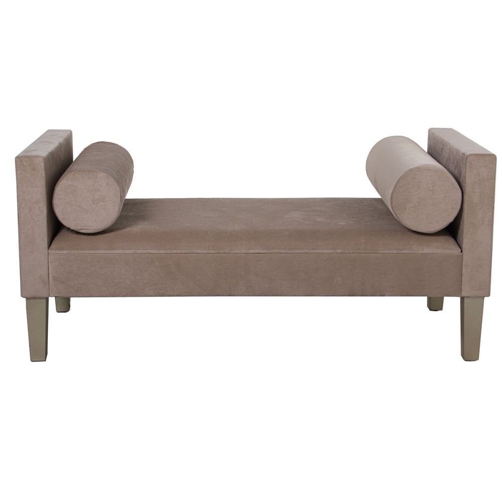 Banc de Pied de Lit Alexandra House Living Crème Bois 113 x 52 x 53 cm