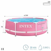 Piscine Démontable Colorbaby Rose 2843 L (Reconditionné A)