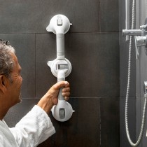 Poignée de Sécurité Angulaire Double pour Salle de Bains Grabbath InnovaGoods (Reconditionné A)