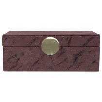 Boîte à bijoux Alexandra House Living Multicouleur Bois 25 x 10 x 12 cm