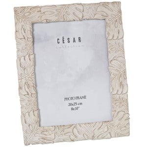 Photo frame Alexandra House Living White Plastic 25 x 1 x 30 cm