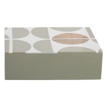 Box-Schmuckkästchen Alexandra House Living Braun Grau Kunststoff 18 x 6 x 13 cm