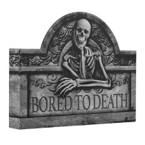 Halloween Decorations My Other Me Tombstone 27,5 x 37 cm