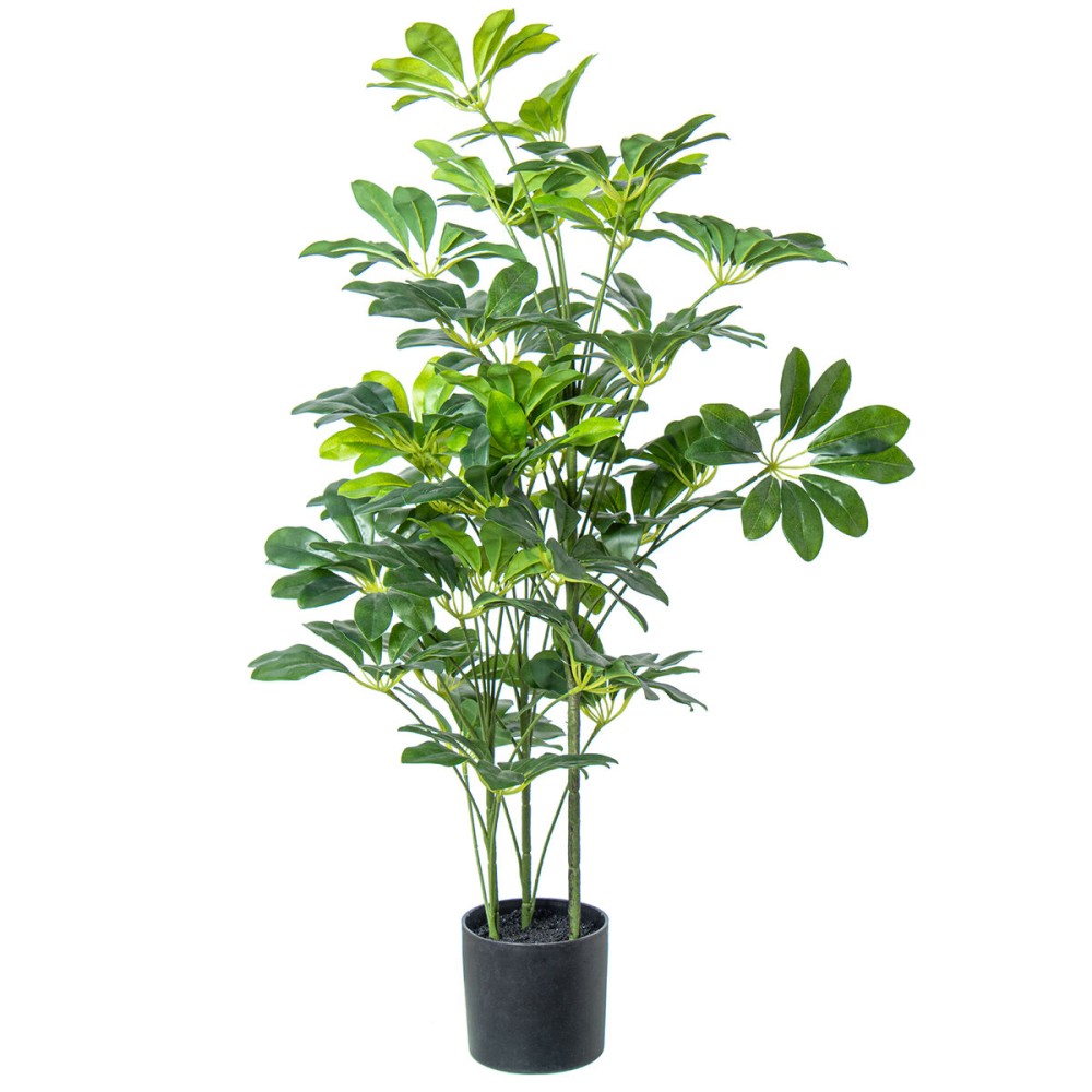 Dekorationspflanze Alexandra House Living Kunststoff Schefflera 90 cm