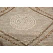 Couverture Romimex Beige Broderie 125 x 150 x 150 cm