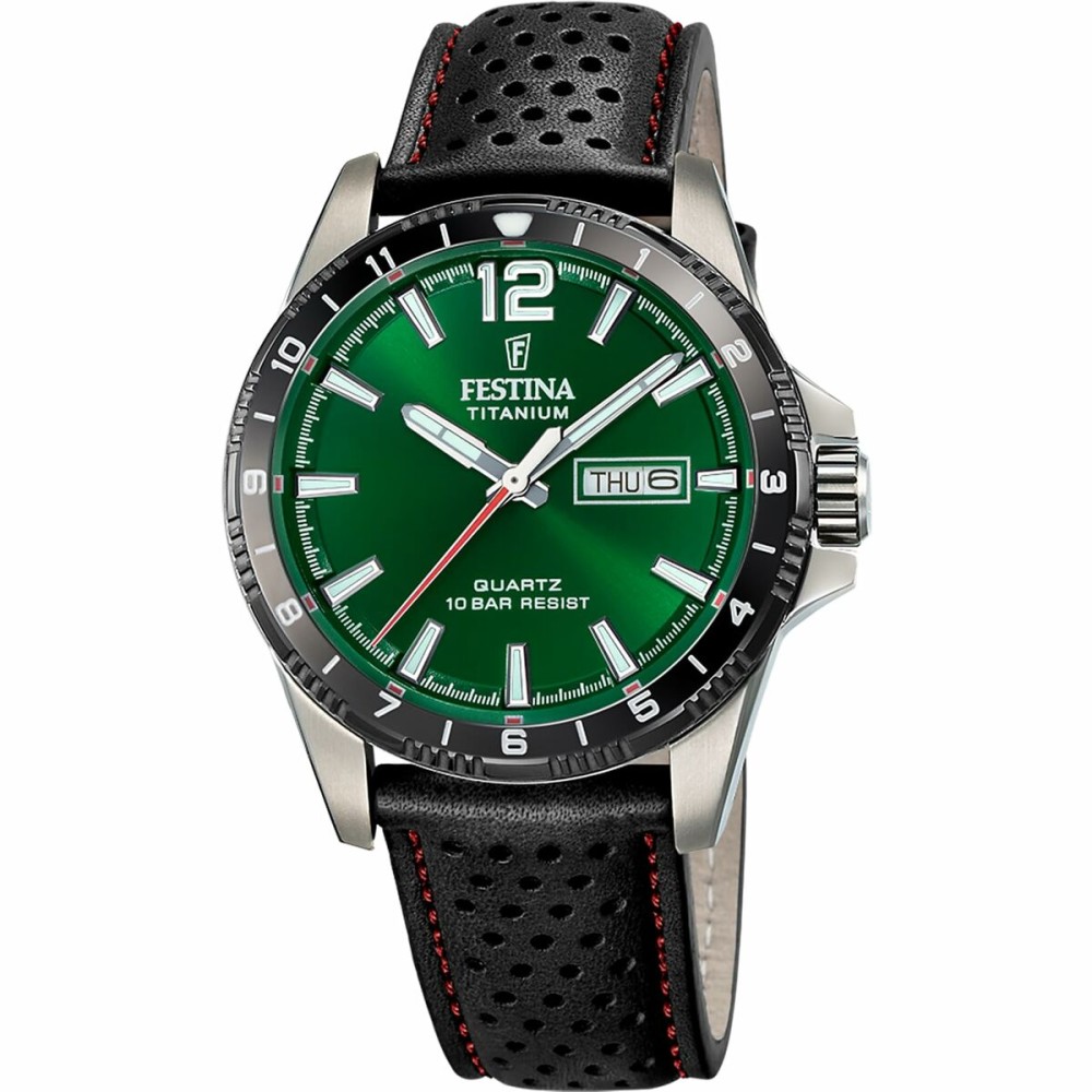 Men's Watch Festina F20699/3 Black Green