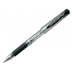 Flüssigtintenstift Uni-Ball Signo Broad UM-153 W Schwarz 0,6 mm (12 Stücke)