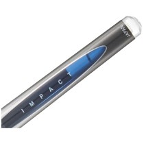 Flüssigtintenstift Uni-Ball Signo Broad UM-153 W Schwarz 0,6 mm (12 Stücke)