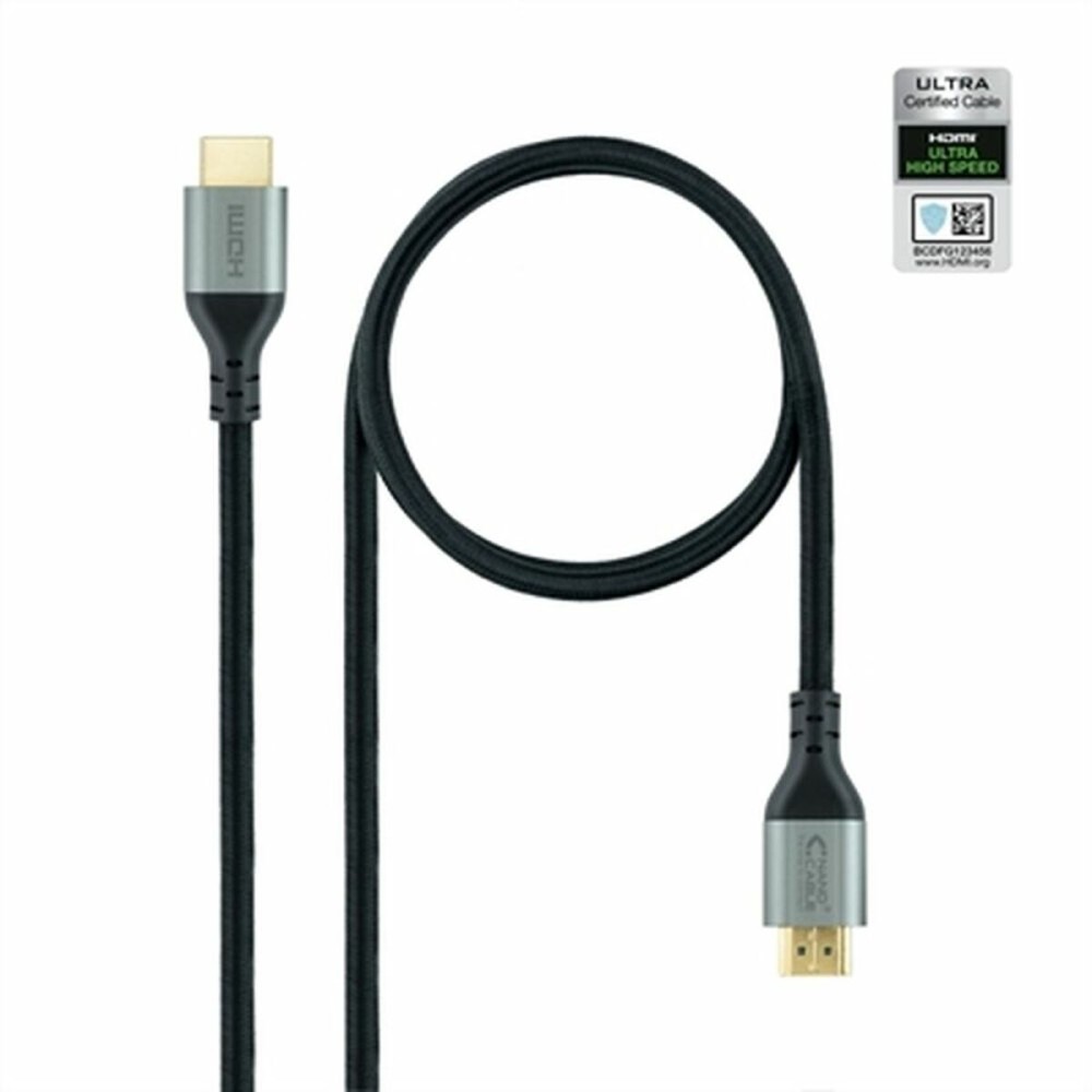 HDMI Kabel NANOCABLE 10.15.8101 1 m Schwarz