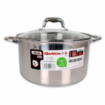 Casserole Quttin 139513 10 L Acier (2 Unités) (ø 28 x 16,5 cm)