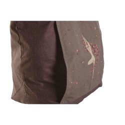 Sac en toile DKD Home Decor Marron Vert Bordeaux Toile 68 x 30 x 55 cm (3 Unités)