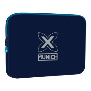 Housse d'ordinateur portable Munich Nautic Blue marine 15,6'' 39,5 x 27,5 x 3,5 cm