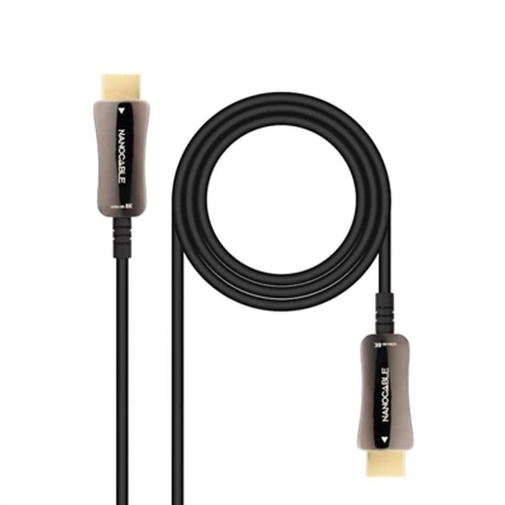 Câble HDMI NANOCABLE 10.15.2110 8k ultra hd 48 gbit/s 10 m Noir