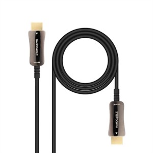 HDMI Kabel NANOCABLE 10.15.2110 8k ultra hd 48 gbit/s 10 m Schwarz