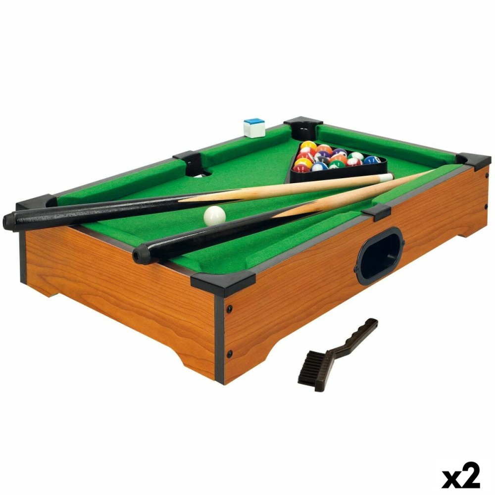 Tabletop Billiards Colorbaby 51 x 9 x 31 cm (2 Units)