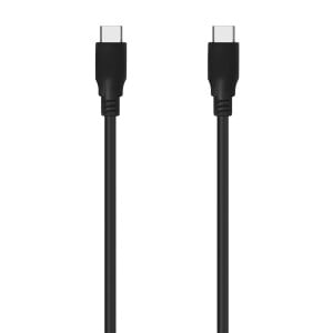 USB-C Cable Aisens A107-0702 Black 1 m (1 Unit)