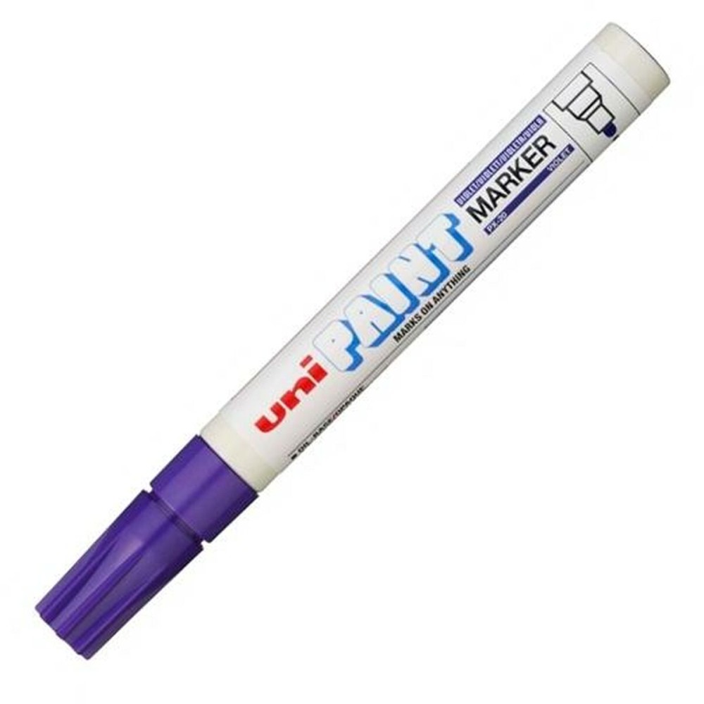 Dauermarker Uni-Ball PX-20 Violett (12 Stück)