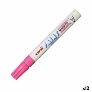 Marqueur permanent Uni-Ball PX-20 Rose (12 Unités)