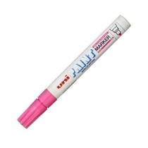 Permanent marker Uni-Ball PX-20 Pink (12 Units)