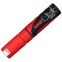 Flüssige Kreidemarker Uni-Ball PWE-8K Rot (6 Stücke) (6 Stück)