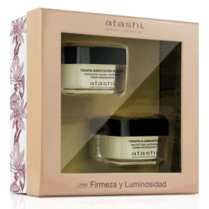 Kosmetik-Set Atashi Firmeza Y Luminosidad Straffende 2 Stücke