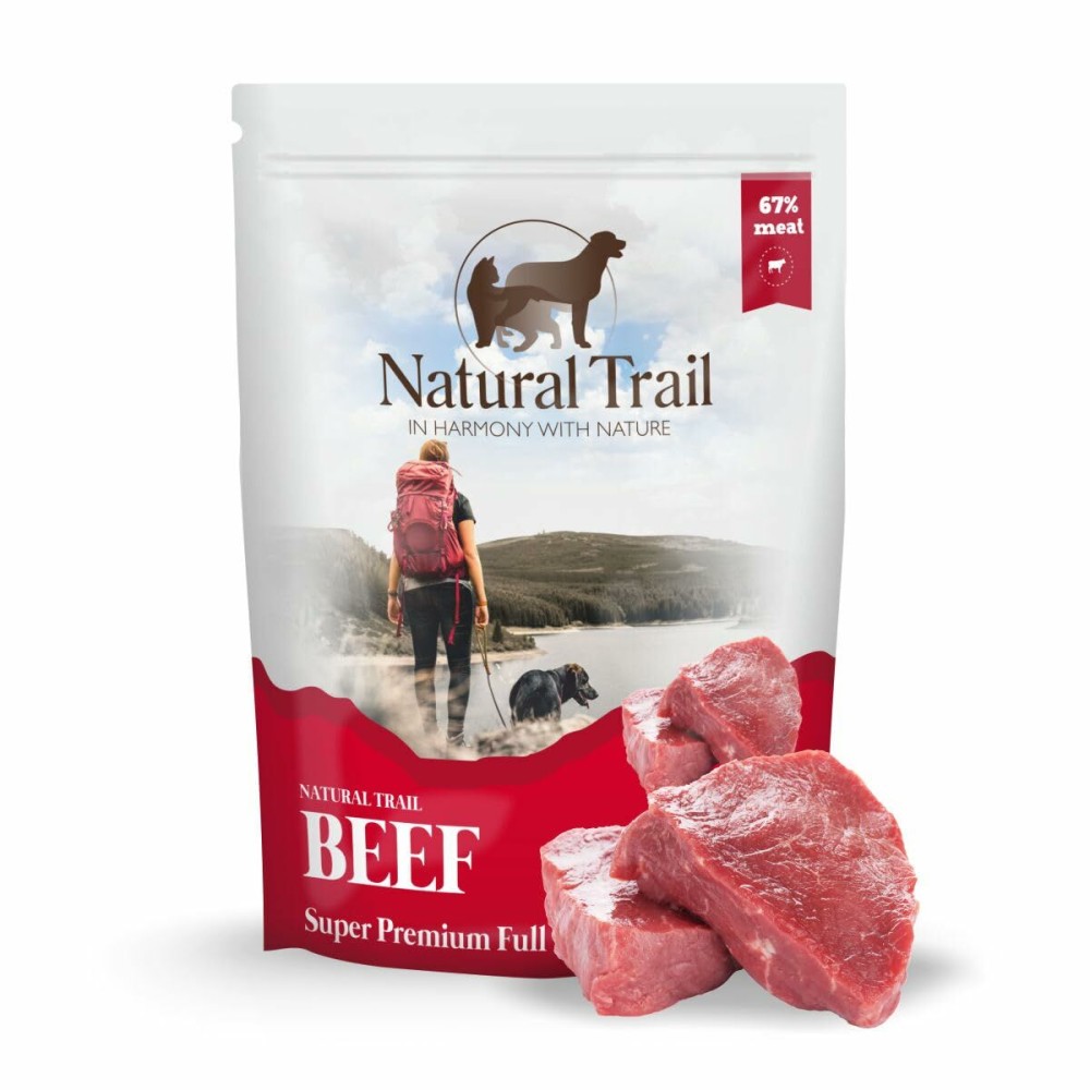 Alimentation humide NATURAL TRAIL Dog Beef