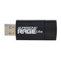 Clé USB Patriot Memory Supersonic Rage Lite Noir Noir/Bleu 32 GB