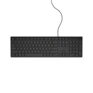 Tastatur Dell KB216 Schwarz Schwarzweiß Englisch EEUU QWERTY Qwerty US