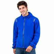 Sweat à capuche Sparco NEW WIND STOPPER Bleu Taille XXL