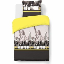 Duvet cover set Vision New York Yellow