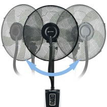 Ventilateur Brumisateur sur Pied Grunkel FAN-G16 NEBUPRO Noir