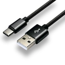 Câble USB C EverActive CBB-1CB Noir 1 m