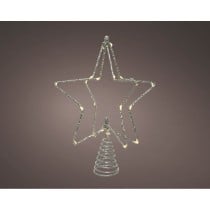 Christmas star Lumineo Silver Cable 20 x 5 x 25 cm MicroLED