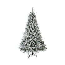 Weihnachtsbaum Everlands Monarca grün PVC Metall Verschneit Ø 116 x 180 cm