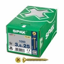 Boîte à vis SPAX Yellox Z2 Tête plate 3,5 x 25 mm 1000 Unidades