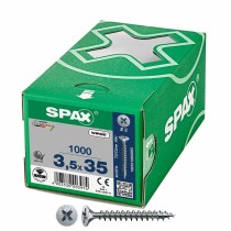 Box of screws SPAX Wirox Z2 Flat head 3,5 x 35 mm 1000 Unidades