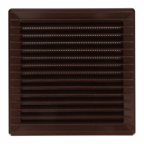 Grille de ventilation EDM 87729 Marron 14 x 14 cm