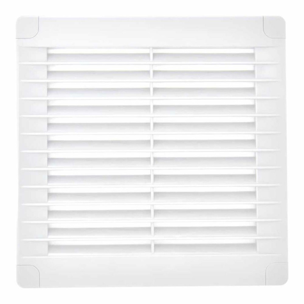 Ventilation grille EDM 87702 White 15 x 15 cm