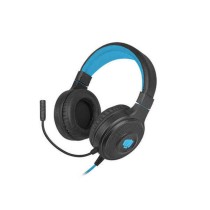 Headphones with Microphone Fury NFU-1585 Blue Black