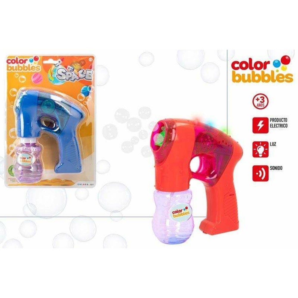 Pistolet à bulles de savon Color Bubbles 19,5 cm