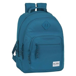 School Bag BlackFit8 Egeo Blue (32 x 42 x 15 cm)