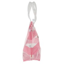 Damen Handtasche Minnie Mouse Beach Rosa Durchsichtig