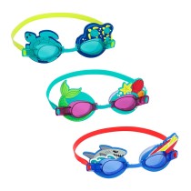 Bestway Kinder-Schwimmbrille Silikonband Set 3 Pcs +3 Jahre Strand und Pool 21074