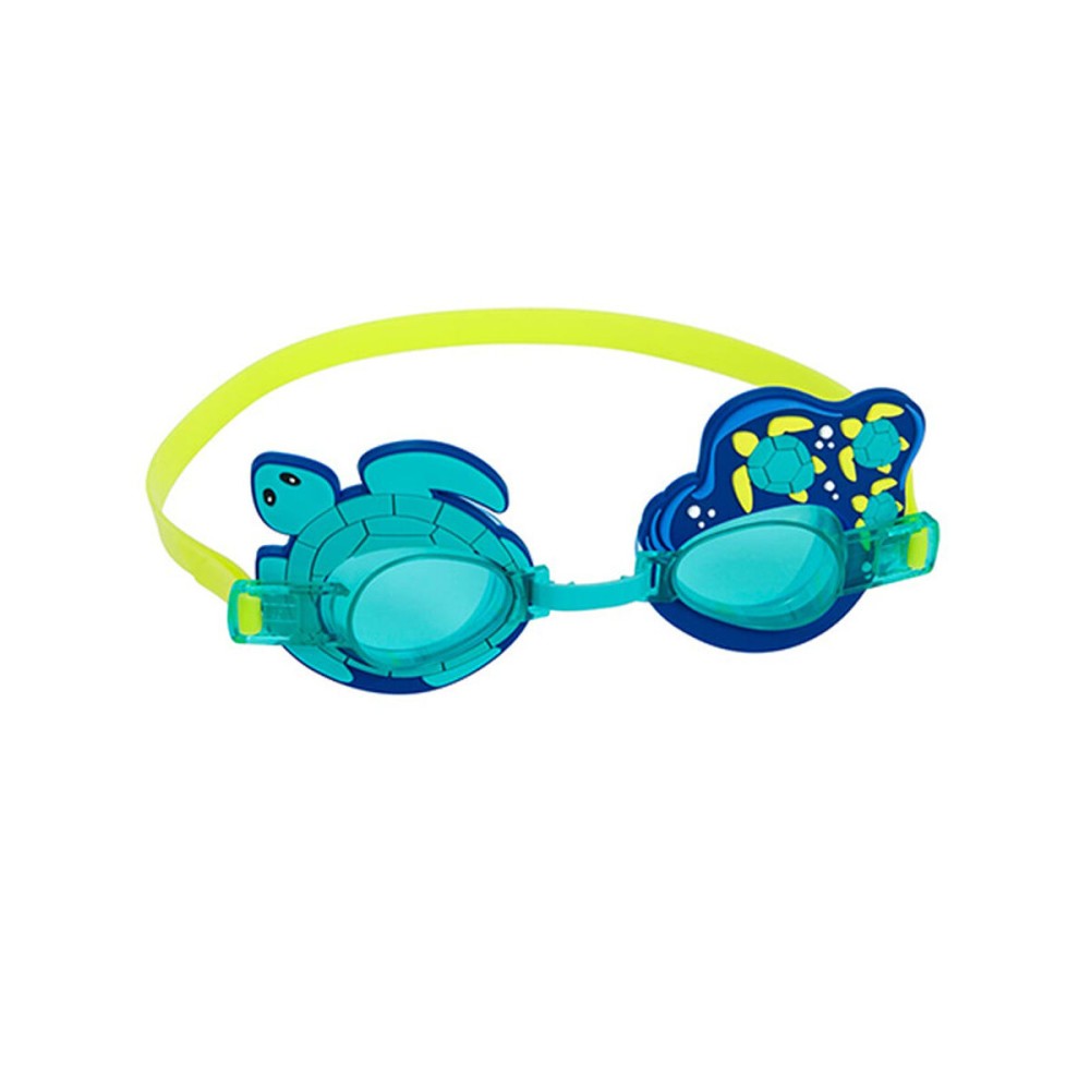 Bestway Lunettes de Natation Enfant Sangle en Silicone Ensemble 3 Pcs +3 Ans Plage et Piscine 21074