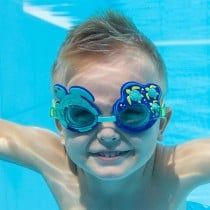 Bestway Lunettes de Natation Enfant Sangle en Silicone Ensemble 3 Pcs +3 Ans Plage et Piscine 21074