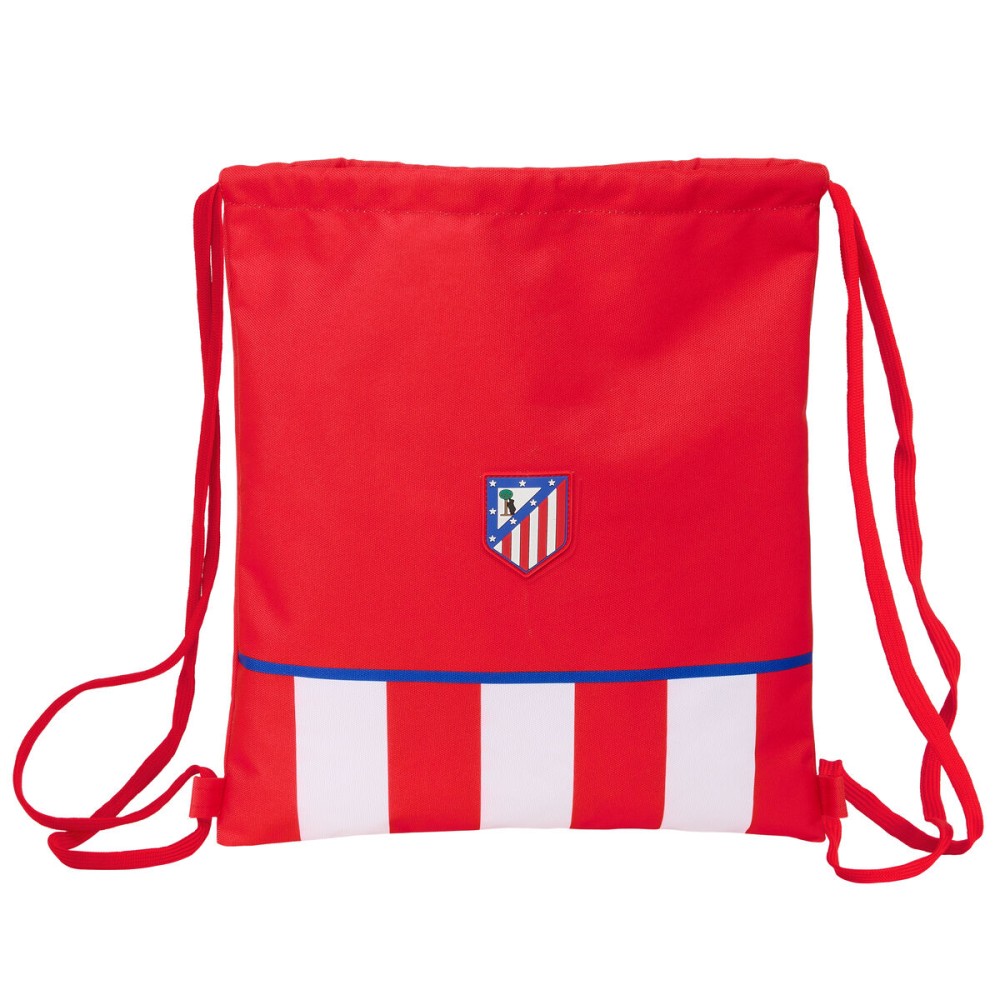 Rucksacktasche mit Bändern Atlético Madrid Rot 35 x 40 x 1 cm