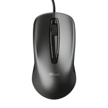 Souris Trust Carve Noir Monochrome