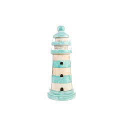 Phare Romimex Turquoise 16 x 40 x 8 cm