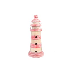 Phare Romimex Rouge 16 x 40 x 8 cm